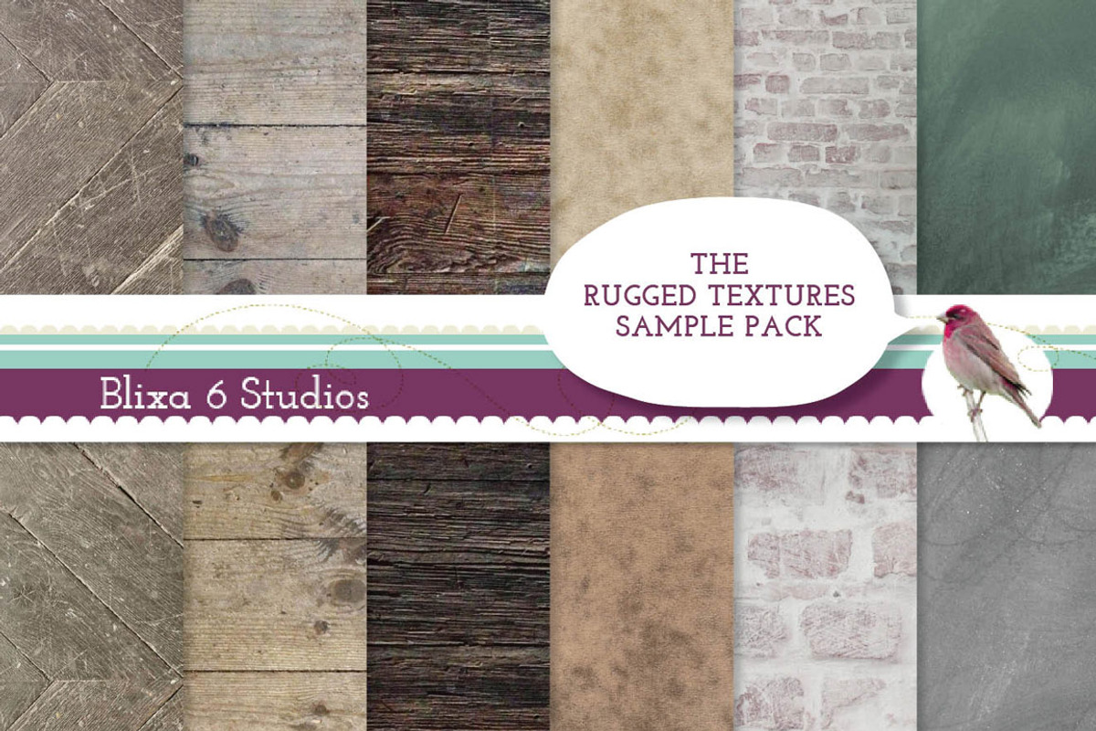 Rugged Textures Digital Sample Pack, a Texture Graphic by Blixa 6 Studios (Photo 1 of 5)