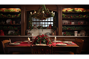 baking holiday kitchens ai generated, a Holiday Photo by pikepicture