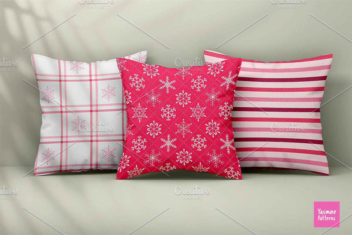 Scandi Christmas Patterns Collection, a Pattern Graphic by Yasmine Patterns (Photo 3 of 6)