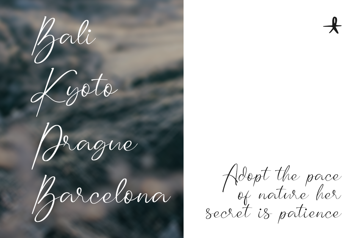 Solana Grace – Elegant Script Font, a Script Font by RagamKata (Photo 7 of 12)