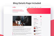 Apptify - App Landing Page with Blog, an App Template by Pentaclay (Thumbnail 6 of 6)