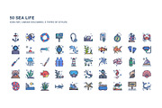 Sea Life icon set, an Icon by Icongeek26 (Thumbnail 4 of 6)