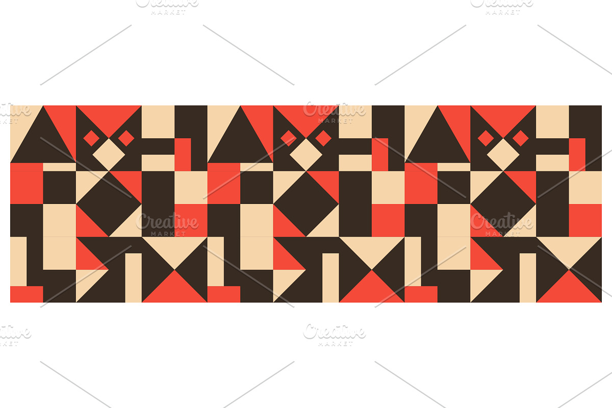 Abstract Geometric Seamless Patterns, a Pattern Graphic by Creative Backgrounds (Photo 2 of 4)