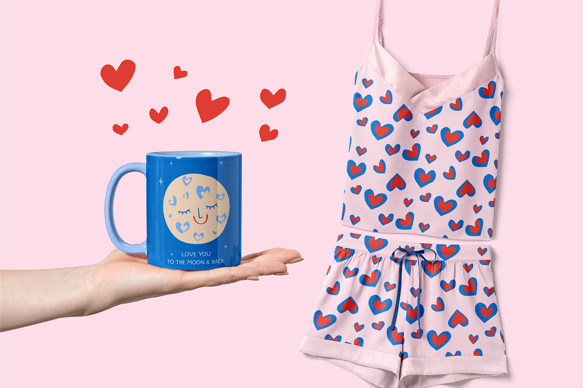 Valentine's day Collection JUST LOVE, an Illustration by SurfaceStories (Photo 7 of 10)