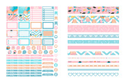 Erin Condren layouts stickers, a Design Template by DigitalDesignAI (Thumbnail 4 of 10)