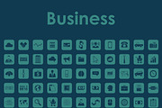 121 BUSINESS simple icons, a Templates & Theme by Palau (Thumbnail 2 of 4)