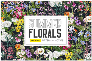 Summer Florals! Pattern & Motifs