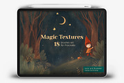 Magic Textures brushes for Procreate, a Brush Add-On by BocadebraShop (Thumbnail 1 of 6)