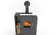Aruba wood stove, an Object 3D Model by inDahouze (Thumbnail 3 of 8)