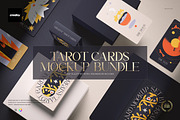 Tarot Cards Mockup Bundle, a Merchandise Mockup by creatsy5 (Thumbnail 1 of 42)