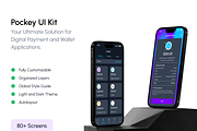 Pockey - Digital Payment&Wallet App, an UI Kit Template by Semusim Visual (Thumbnail 1 of 5)