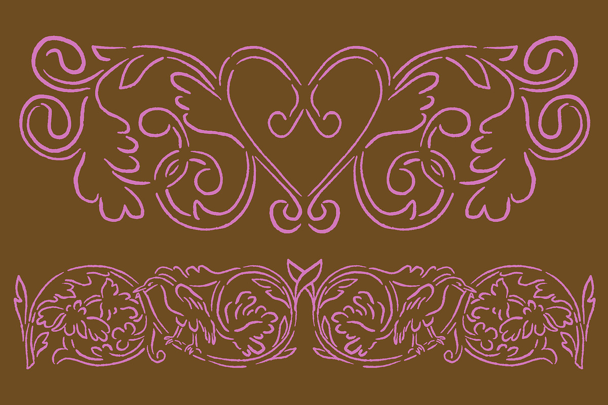 Renaissance Font & Graphics Set, a Handwritten Font by Liz Kohler Brown (Photo 12 of 28)