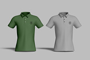 Polo Shirt Mockup, a Shirt Mockup by Bangdastudio (Thumbnail 5 of 8)