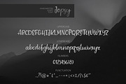 Jopsy. Handwritten Font, a Handwritten Font by AnMark (Thumbnail 6 of 6)