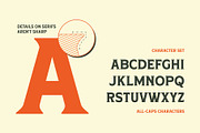 Crostea – Retro Display Serif Font, a Serif Font by Drizy (Thumbnail 5 of 20)