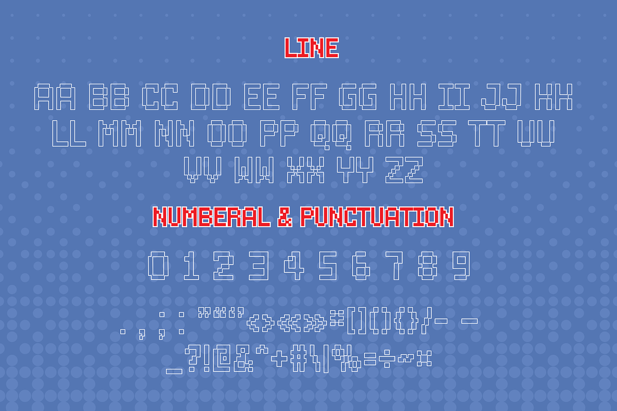 Tallbit is Pixel Family Font, a Sans Serif Font by Brown Cupple (Photo 10 of 11)