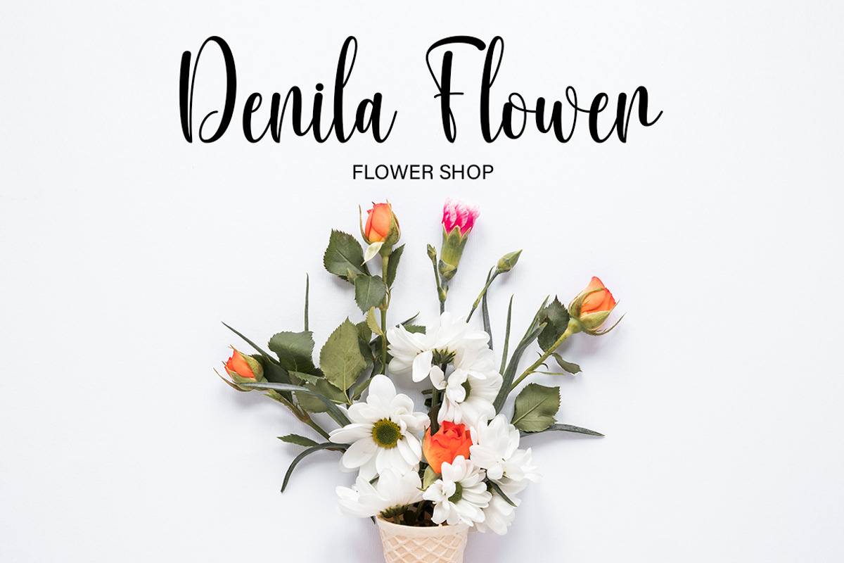 Flower Market, a Script Font by DN Creative (Photo 3 of 6)