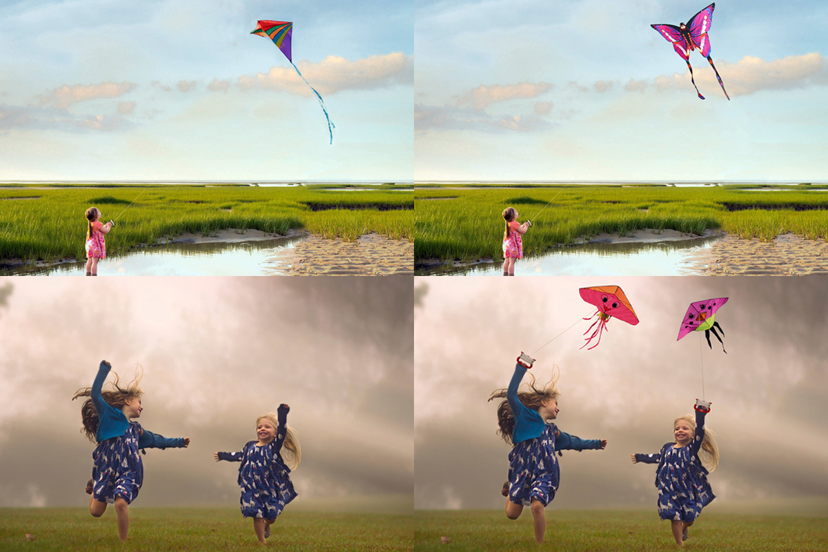 Flying Kite Overlays, an Object Graphic by DreamyOverlay (Photo 3 of 4)