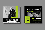 Fashion Sale Social Media Post, a Social Media Template by MightyDesign (Thumbnail 4 of 8)