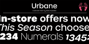 Urbane, a Sans Serif Font by Device (Thumbnail 6 of 6)
