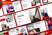 Cimuk – Business PowerPoint Template, a Presentation Template by Dens Creative Studio (Thumbnail 1 of 6)