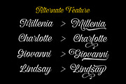 Vintage Millenia - Classic Script, a Script Font by Grezline Studio (Thumbnail 10 of 12)