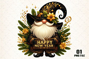Happy New Year, an Illustration by DreamCafeArt (Thumbnail 1 of 4)