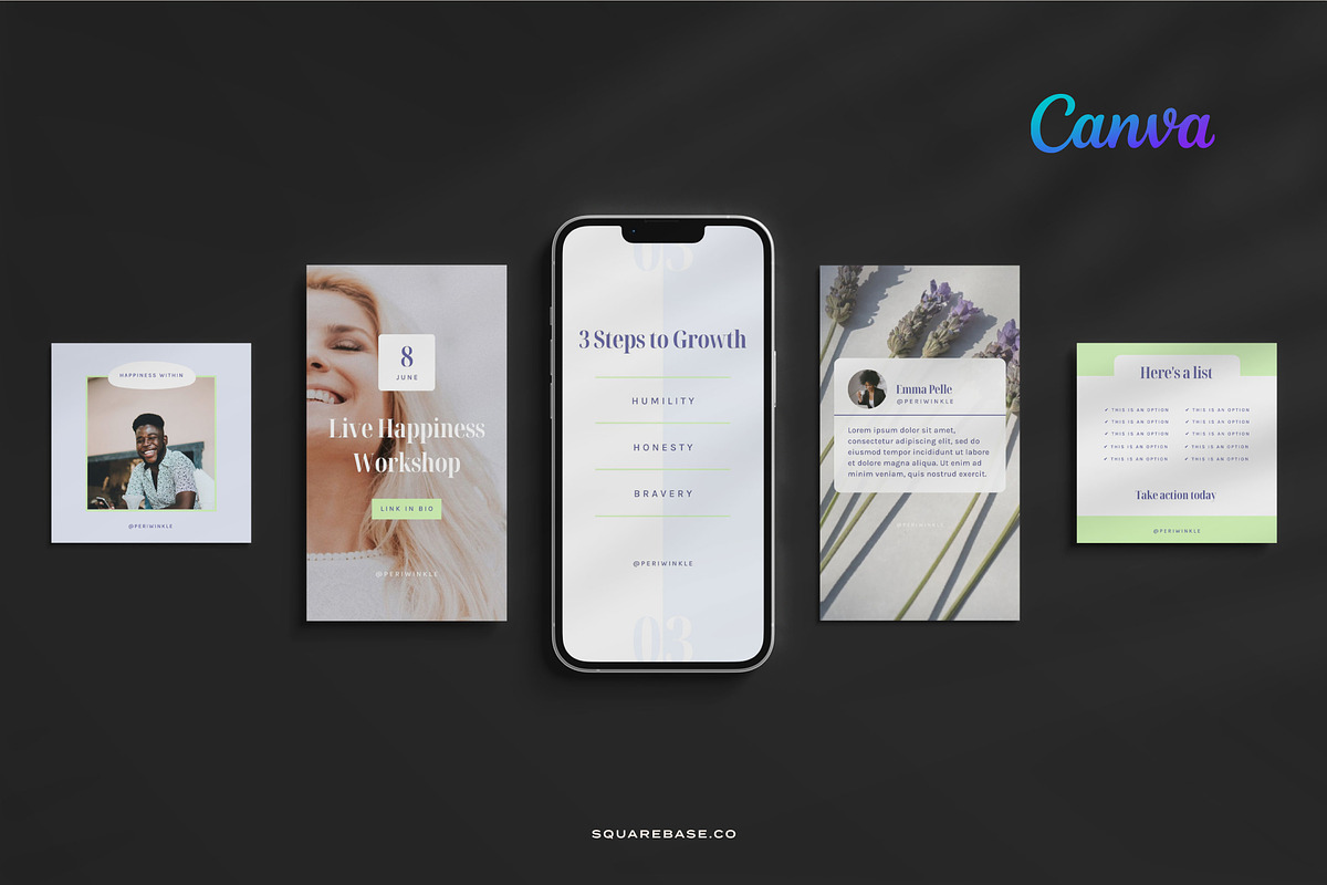 Canva Templates for Coaches, a Social Media Template by Squarebase Templates (Photo 2 of 5)