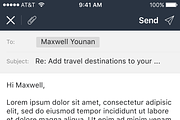 Snooze Mail UI Graphic, an App Template by hoangpts (Thumbnail 8 of 18)