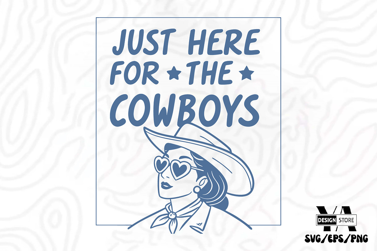 Vintage Western CowGirl SVG Bundle, an Object Illustration by Ya_ Design Store (Photo 11 of 11)