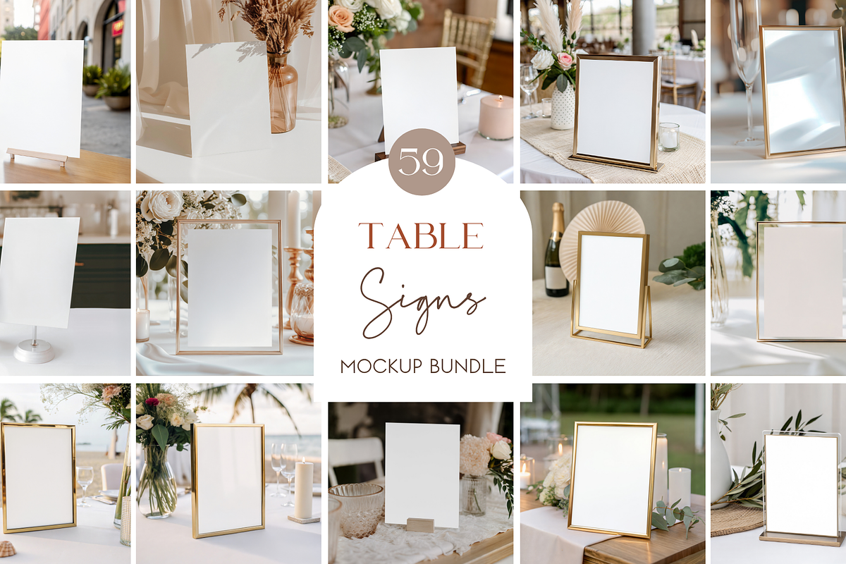 Minimalist 5x7 Frame Mockup Bundle, an Advertising Mockup by MockupWizard (Photo 1 of 7)