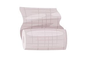 Medical Bandage Roller, First Aid, a Healthcare Illustration by TopVectors
