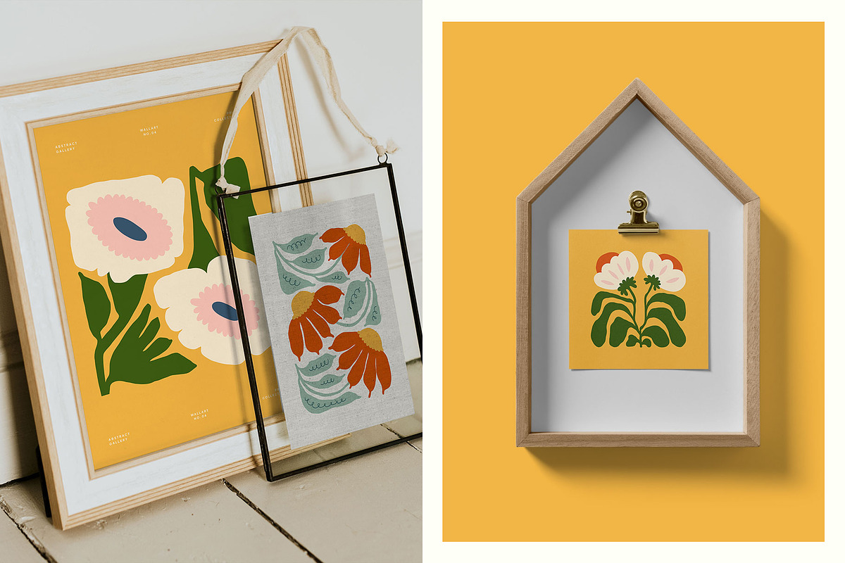Modern Flora. 4 | Wall Art Creator, an Object Graphic by Leleka.Store (Photo 6 of 19)