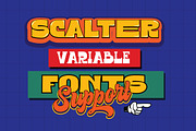 SCALTER - Font Pack Family 75% OFF, a Sans Serif Font by Dirtyline Studio (Thumbnail 2 of 15)