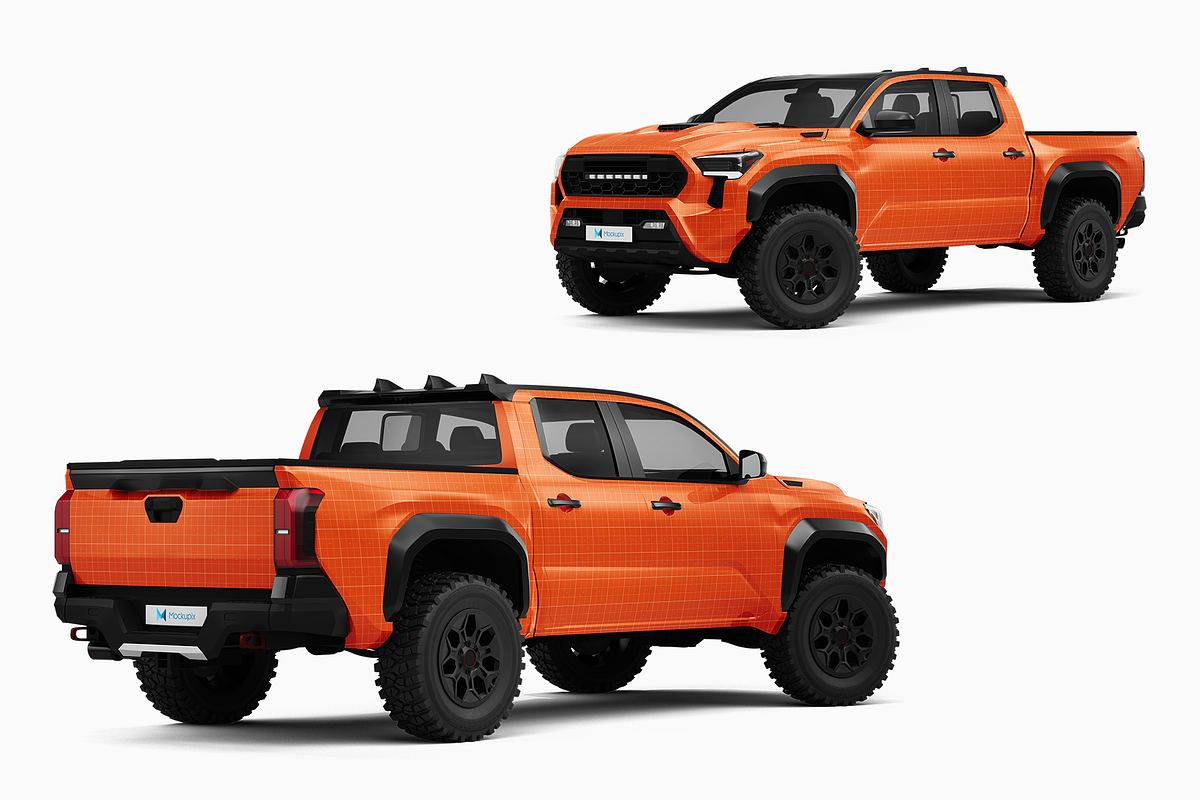 Pickup Truck Mockup 14, a Product Mockup by Mockupix (Photo 8 of 12)