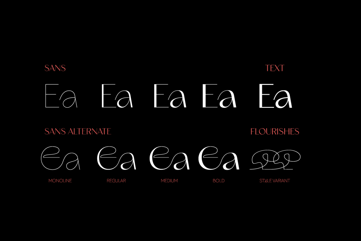 Erotique Sans - 10 fonts, a Sans Serif Font by Zetafonts (Photo 8 of 18)