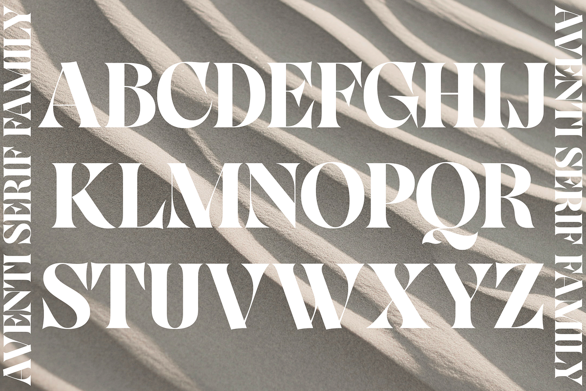 Aventi - Bold Style, a Serif Font by Sign Studio (Photo 7 of 10)