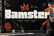 Bamster, a Slab Serif Font by Wow Magic (Thumbnail 1 of 6)