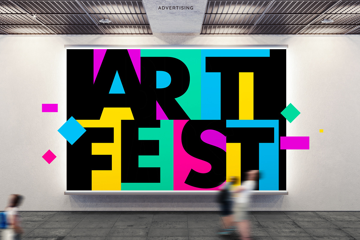 Festiva Font, a Font by artyway (Photo 2 of 5)