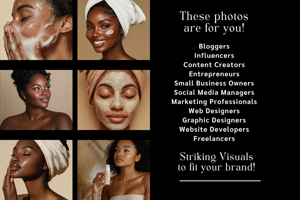 Melanin Skincare Stock Photos, a Person Photo by HAYAG Creatives (Photo 6 of 8)