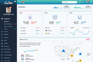 Sunrise Admin Dashboard