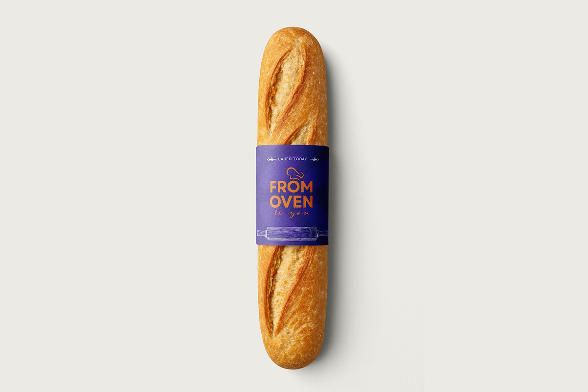 Bakery & Bread Packaging Mockups, a Packaging Mockup by dpi (Photo 4 of 16)