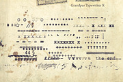 Grandpa's Typewriter, a Font by Misprinted Type (Thumbnail 3 of 5)