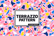 Pink Terrazzo Seamless Pattern, a Pattern Graphic by Krolja (Thumbnail 1 of 5)