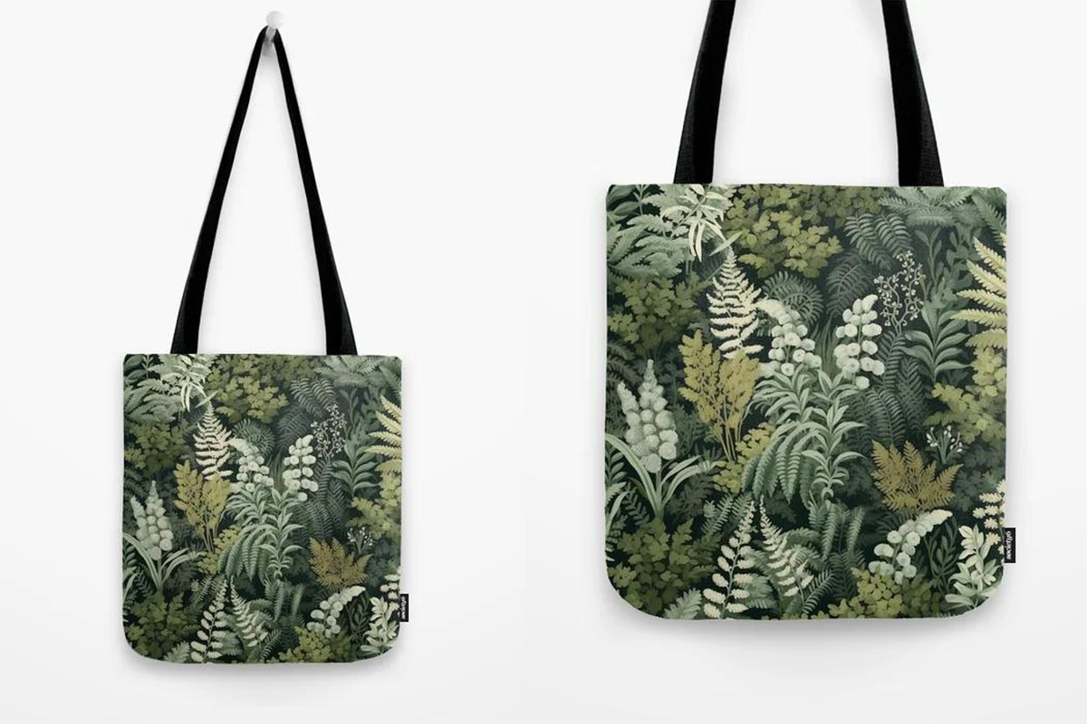 Botanical Ferns Seamless Pattern, a Pattern Graphic by Pattern Pulse (Photo 2 of 6)