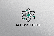 Atom Orbit Molecular Technology, a Branding & Logo Template by Art Studio Design (Thumbnail 1 of 2)