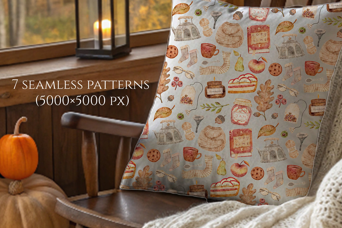 Autumn Vibes – Hand-Drawn Clipart, a Graphic by Kattypainting (Photo 3 of 6)