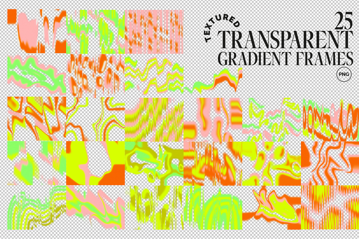 Bleached 90s Gradient Kit, a Texture Graphic by angelainthefields (Photo 5 of 9)