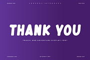 Symponez - Adventure Display Font, a Sans Serif Font by QR Design Studio (Thumbnail 6 of 6)