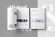 Proposal, a Brochure Template by Proonty (Thumbnail 1 of 6)